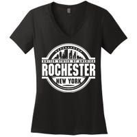 Rochester New York Women's V-Neck T-Shirt