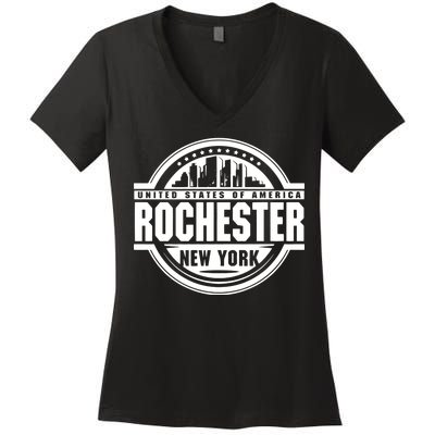 Rochester New York Women's V-Neck T-Shirt