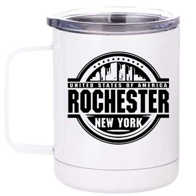 Rochester New York 12 oz Stainless Steel Tumbler Cup