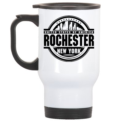 Rochester New York Stainless Steel Travel Mug