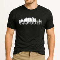 Rochester New York Skyline Cooling Performance Crew T-Shirt