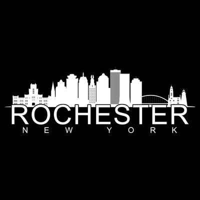 Rochester New York Skyline T-Shirt
