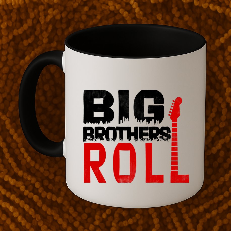 Rock And Roll Big Brothers Mug