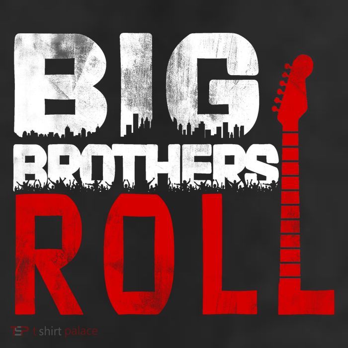 Rock And Roll Big Brothers 11oz C Handle Ceramic Mug