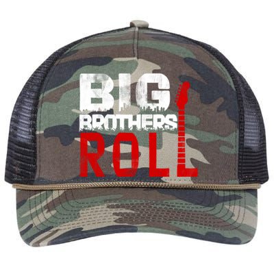 Rock And Roll Big Brothers Retro Rope Trucker Hat Cap