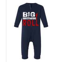 Rock And Roll Big Brothers Infant Fleece One Piece