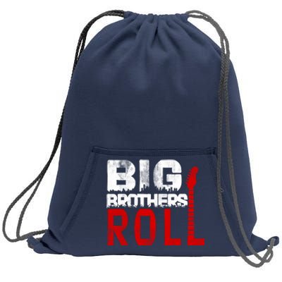 Rock And Roll Big Brothers Sweatshirt Cinch Pack Bag