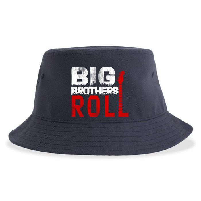 Rock And Roll Big Brothers Sustainable Bucket Hat