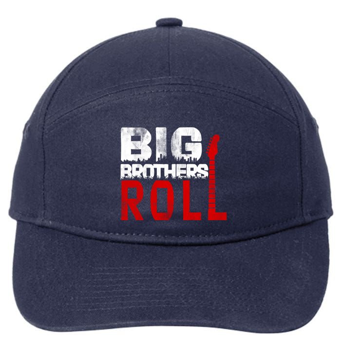 Rock And Roll Big Brothers 7-Panel Snapback Hat