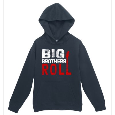 Rock And Roll Big Brothers Urban Pullover Hoodie