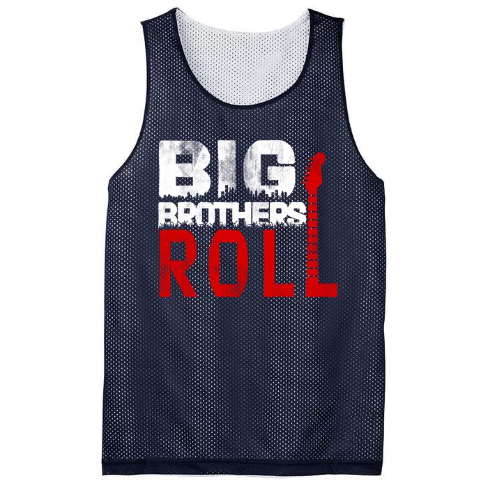 Rock And Roll Big Brothers Mesh Reversible Basketball Jersey Tank