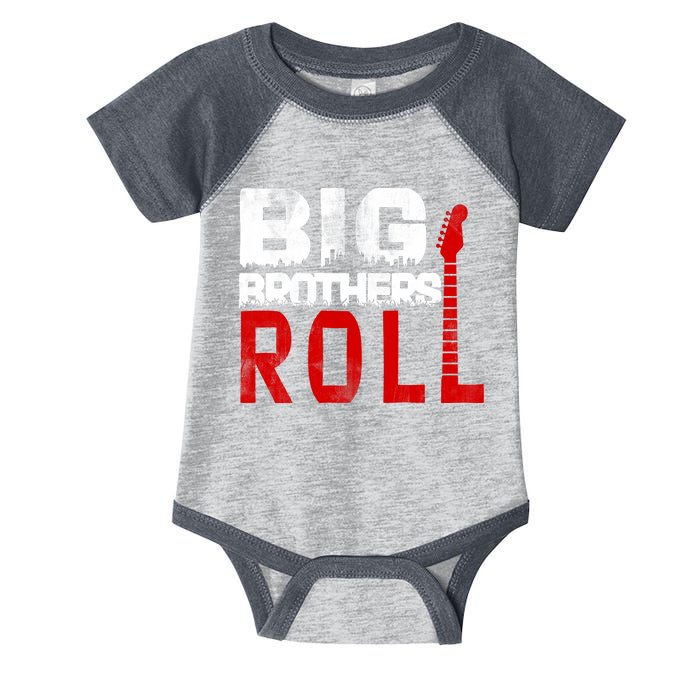 Rock And Roll Big Brothers Infant Baby Jersey Bodysuit