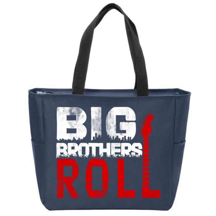 Rock And Roll Big Brothers Zip Tote Bag