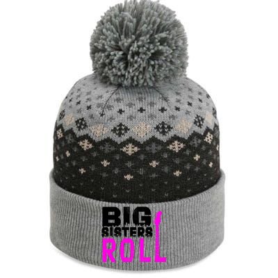 Rock And Roll Big Sisters The Baniff Cuffed Pom Beanie