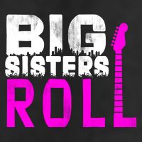 Rock And Roll Big Sisters 7 Panel Mesh Trucker Snapback Hat