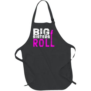 Rock And Roll Big Sisters Full-Length Apron With Pockets