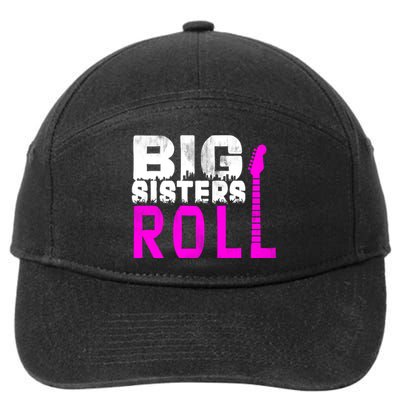 Rock And Roll Big Sisters 7-Panel Snapback Hat