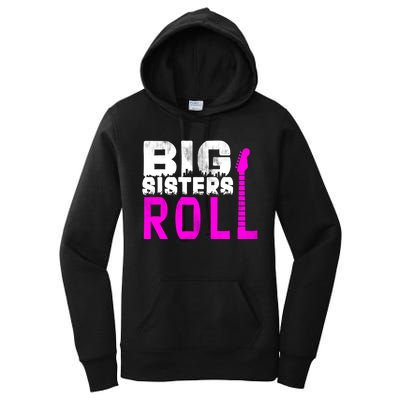 Rock And Roll Big Sisters Women's Pullover Hoodie