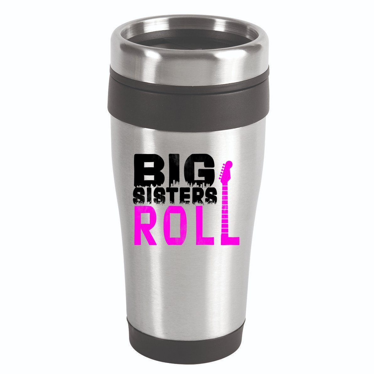 Rock And Roll Big Sisters 16oz Travel Tumbler