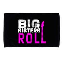 Rock And Roll Big Sisters Microfiber Hand Towel