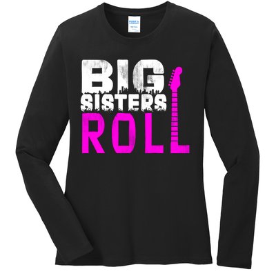 Rock And Roll Big Sisters Ladies Long Sleeve Shirt