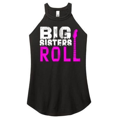 Rock And Roll Big Sisters Women’s Perfect Tri Rocker Tank