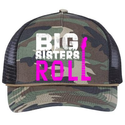 Rock And Roll Big Sisters Retro Rope Trucker Hat Cap