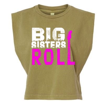 Rock And Roll Big Sisters Garment-Dyed Women's Muscle Tee