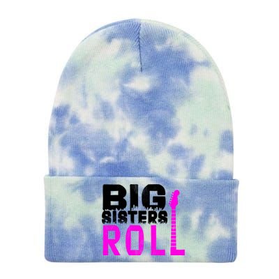 Rock And Roll Big Sisters Tie Dye 12in Knit Beanie