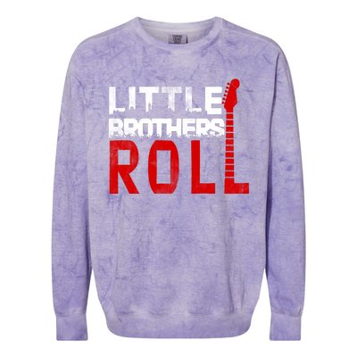 Rock And Roll Little Brothers Colorblast Crewneck Sweatshirt