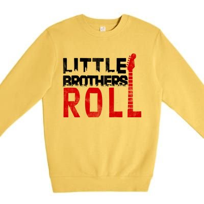 Rock And Roll Little Brothers Premium Crewneck Sweatshirt