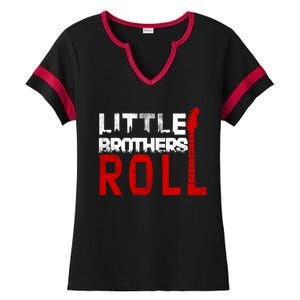 Rock And Roll Little Brothers Ladies Halftime Notch Neck Tee