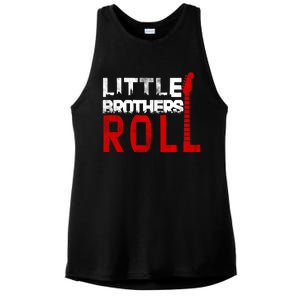 Rock And Roll Little Brothers Ladies PosiCharge Tri-Blend Wicking Tank