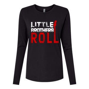 Rock And Roll Little Brothers Womens Cotton Relaxed Long Sleeve T-Shirt