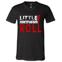 Rock And Roll Little Brothers V-Neck T-Shirt