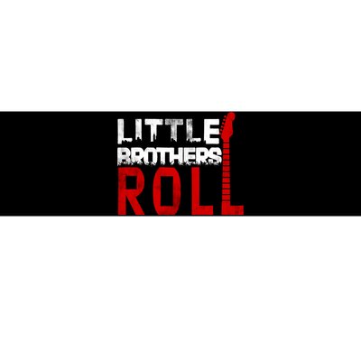 Rock And Roll Little Brothers Bumper Sticker