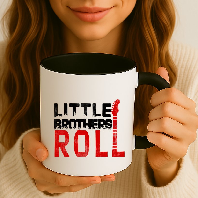 Rock And Roll Little Brothers Mug