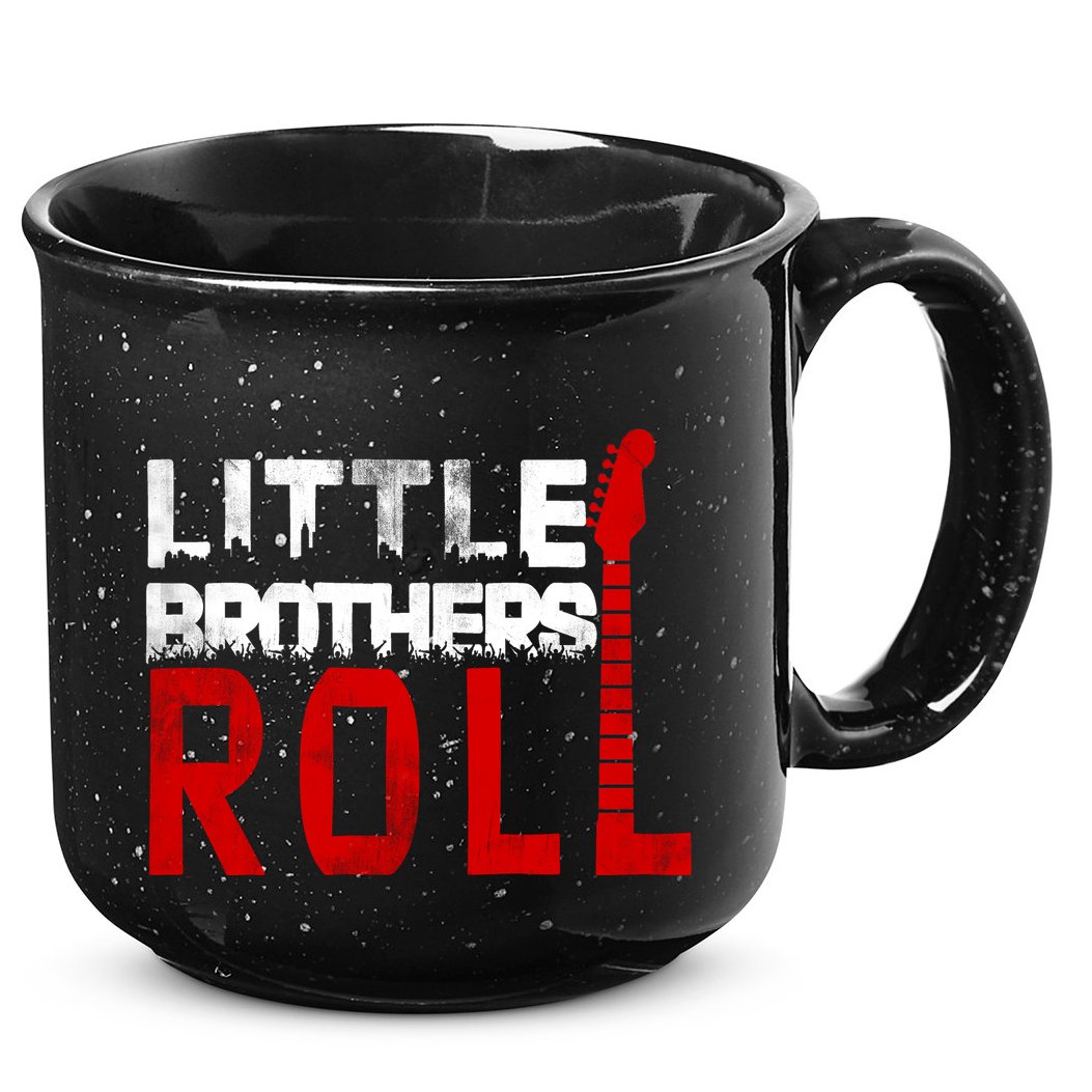 Rock And Roll Little Brothers 15oz Campfire Ceramic Mug