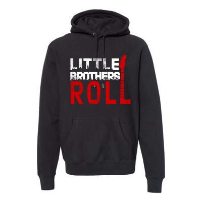 Rock And Roll Little Brothers Premium Hoodie