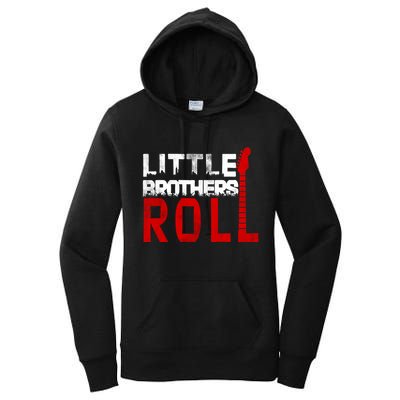 Rock And Roll Little Brothers Women's Pullover Hoodie
