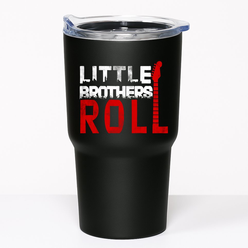 Rock And Roll Little Brothers Tumbler