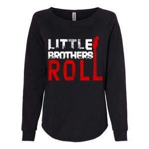 Rock And Roll Little Brothers Womens California Wash Sweatshirt