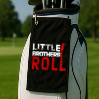 Rock And Roll Little Brothers Golf Towel