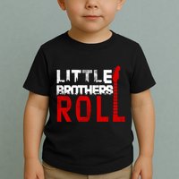 Rock And Roll Little Brothers Toddler T-Shirt