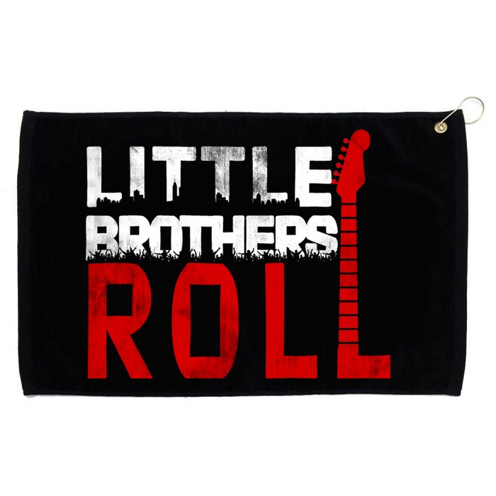 Rock And Roll Little Brothers Grommeted Golf Towel