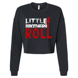 Rock And Roll Little Brothers Cropped Pullover Crew