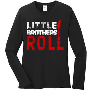 Rock And Roll Little Brothers Ladies Long Sleeve Shirt