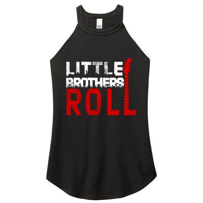 Rock And Roll Little Brothers Women's Perfect Tri Rocker Tank