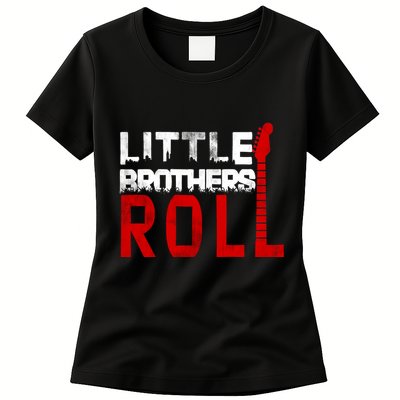 Rock And Roll Little Brothers Womens T-Shirt