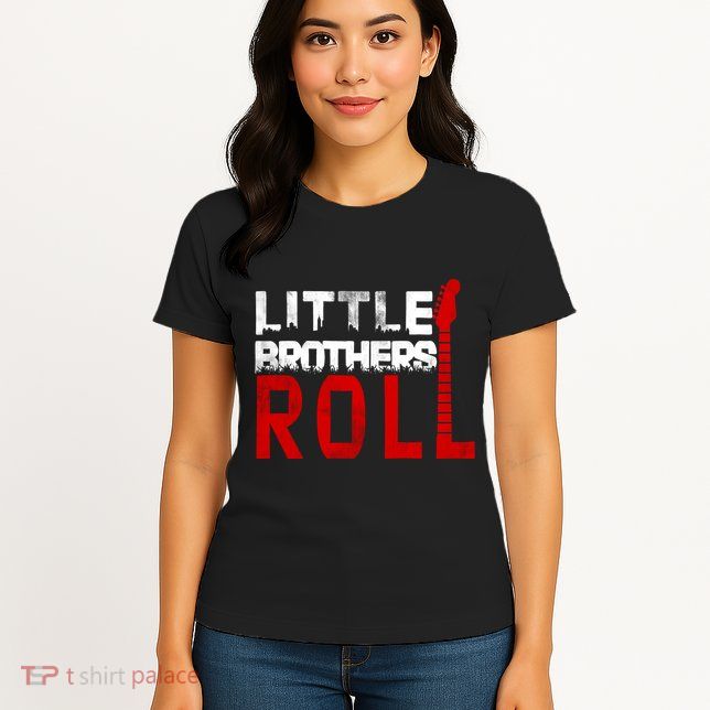 Rock And Roll Little Brothers Womens T-Shirt
